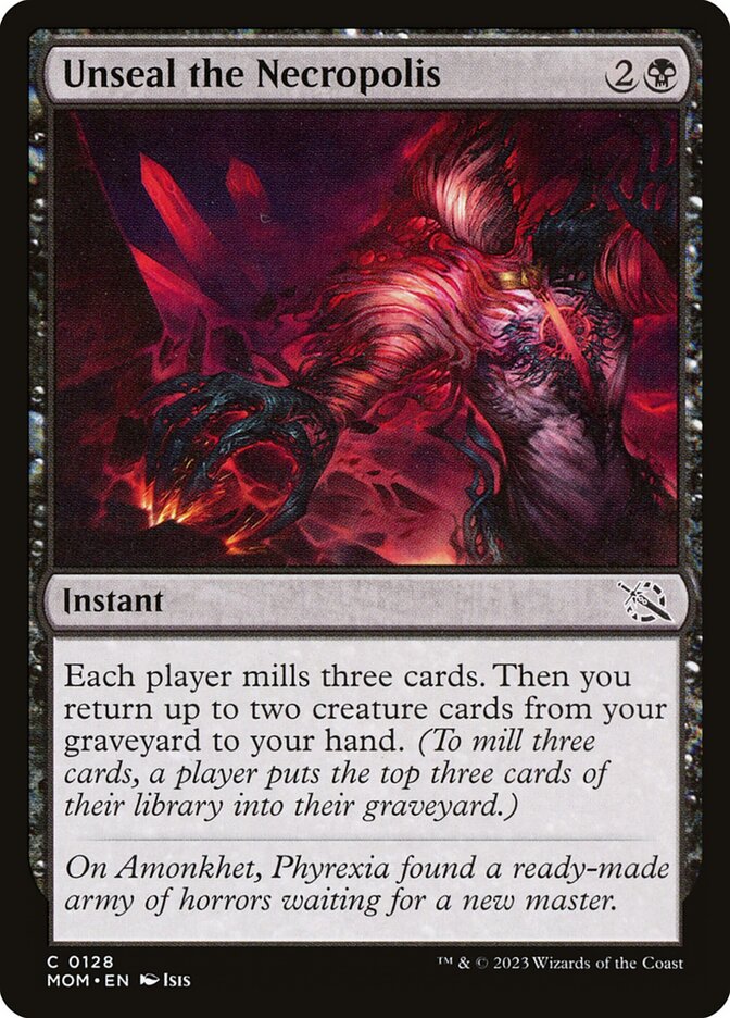 Unseal the Necropolis, March Of The Machine Card Art