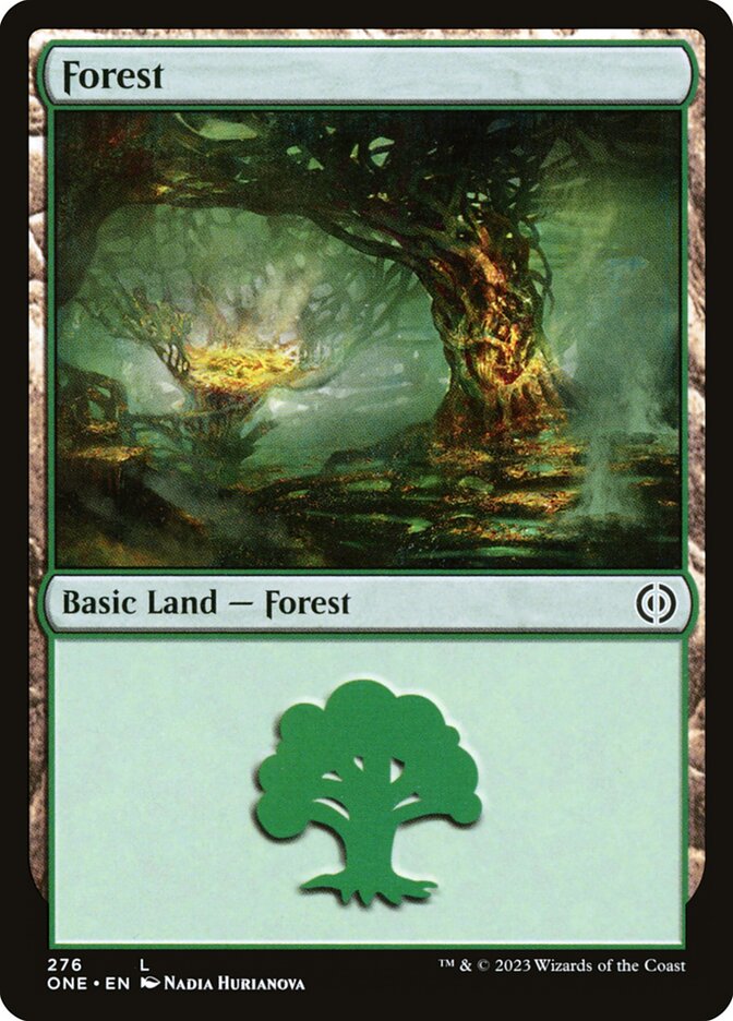 Forest, Phyrexia: All Will Be One Card Art