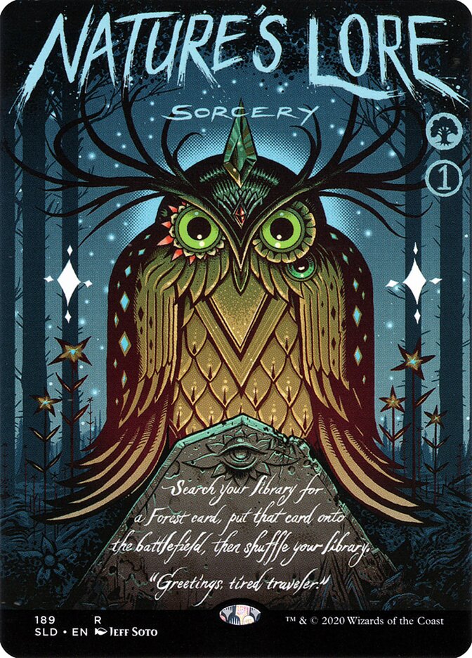 Nature's Lore, Secret Lair Drop Card Art