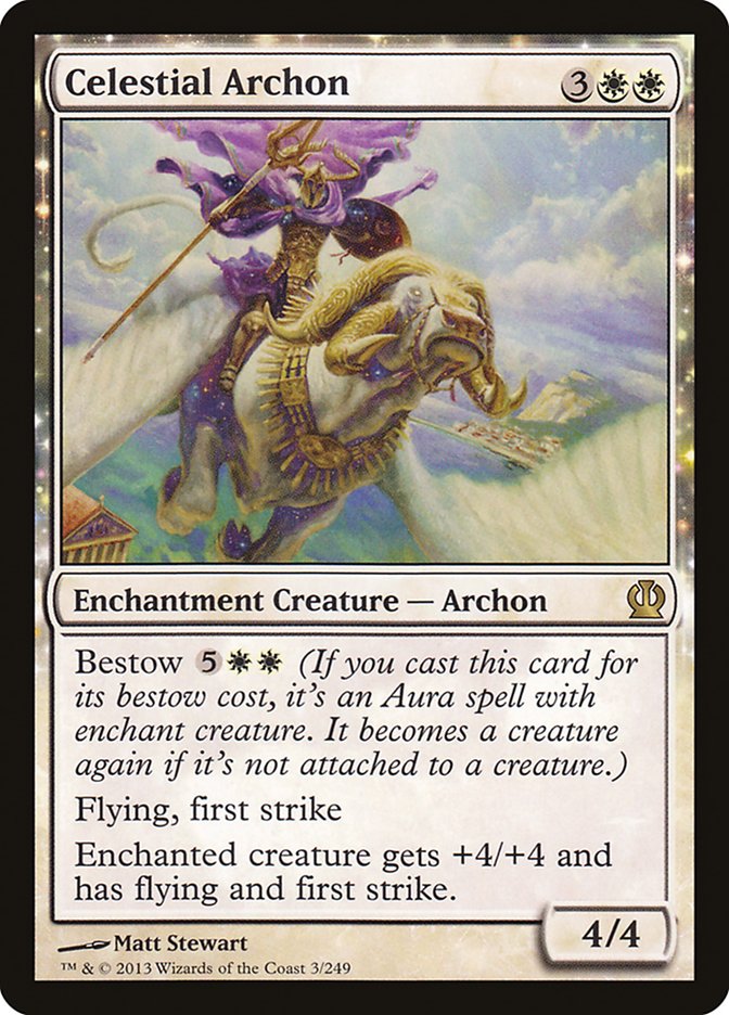 Celestial Archon, Theros Card Art