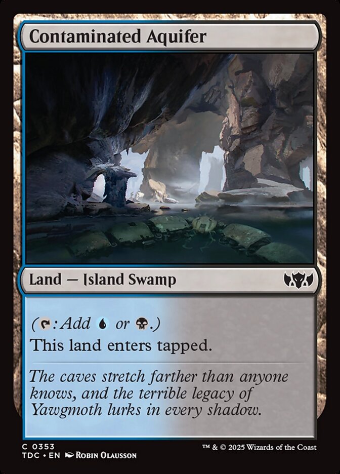 Contaminated Aquifer, Tarkir: Dragonstorm Commander Card Art