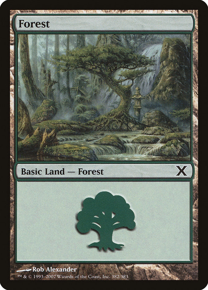 Forest, Tenth Edition Card Art