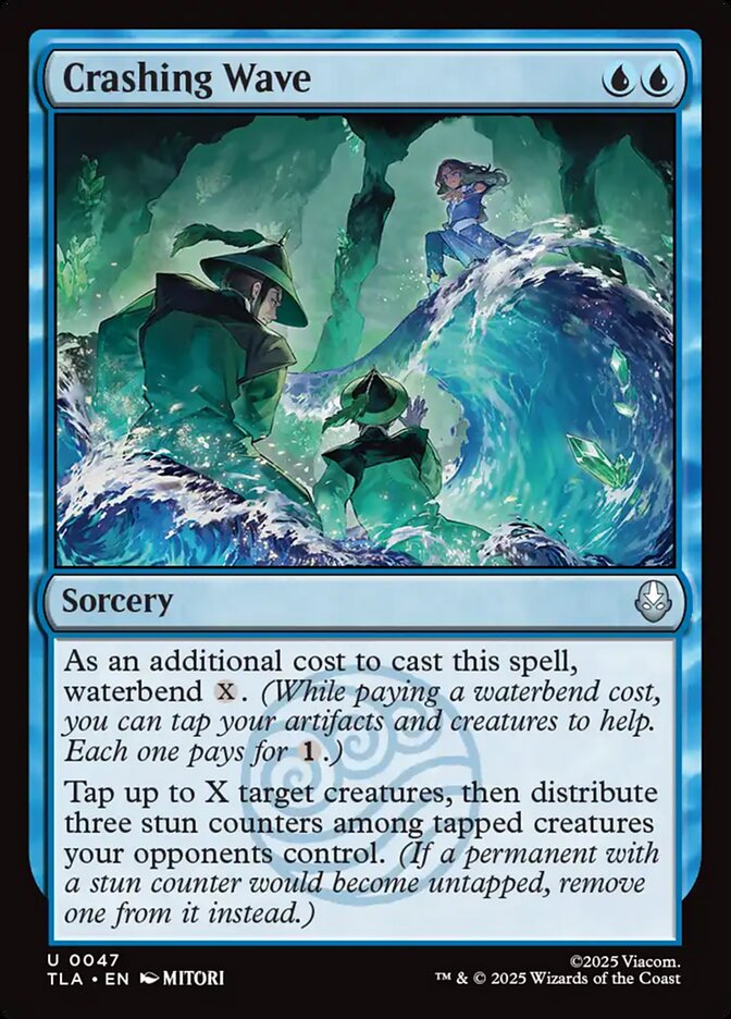Crashing Wave, Avatar: The Last Airbender Card Art
