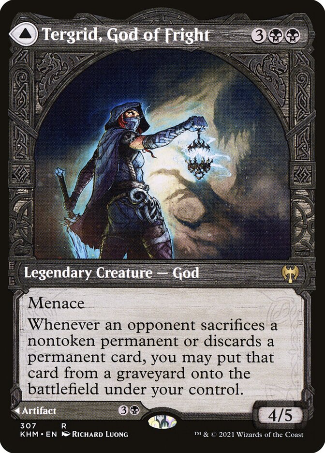 Tergrid, God of Fright // Tergrid's Lantern, Kaldheim Card Art