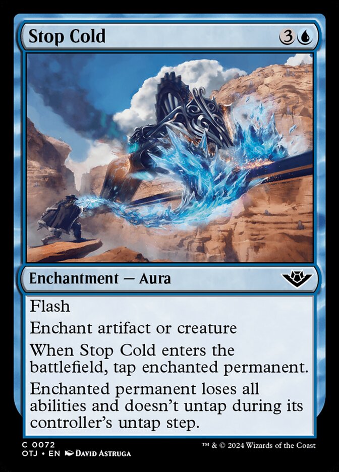 Stop Cold, Outlaws of thunder junction Card Art
