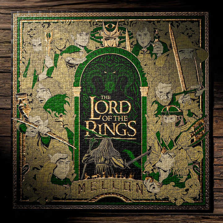 Pussel - 1000 - Lord Of The Rings Multi-Dimensional Puzzle