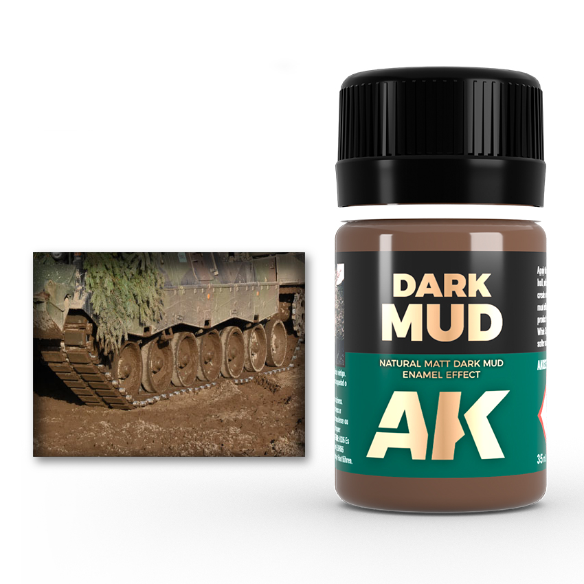 AK Interactive - Nature - Dark Mud - 35ml
