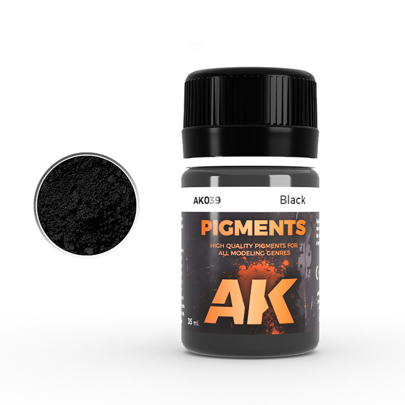 AK Interactive - Pigments - Black - 35ml