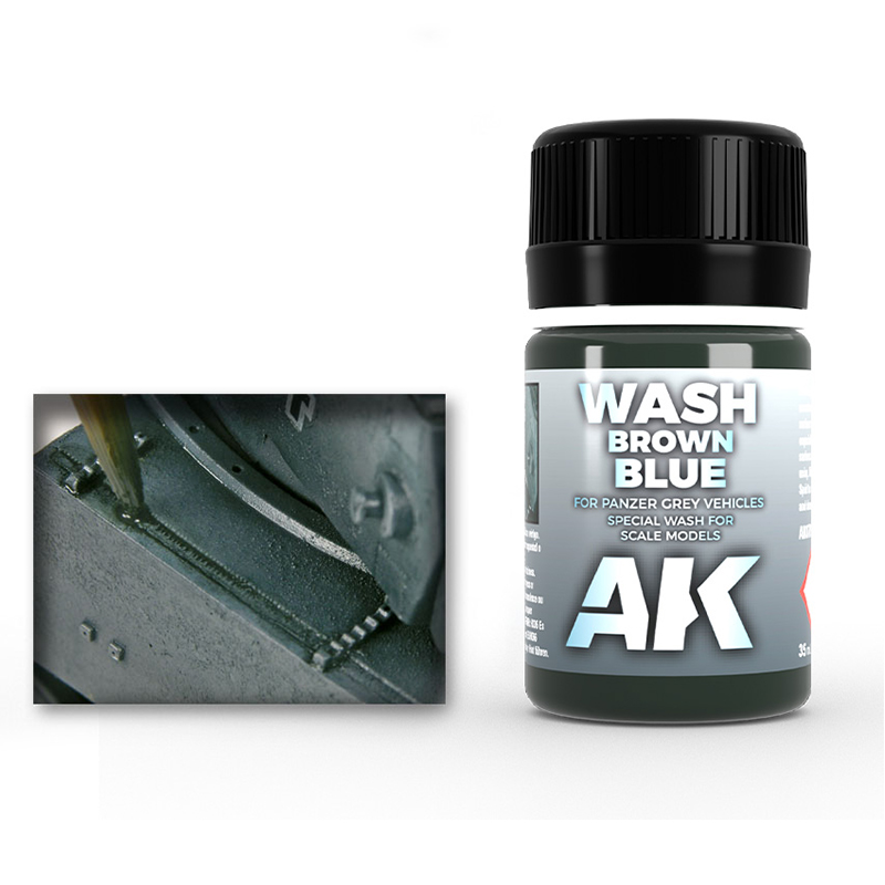 AK Interactive - Wash - Brown Blue - 35ml