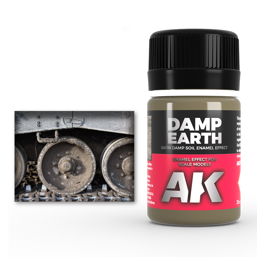 AK Interactive - Nature - Damp Earth - 35ml