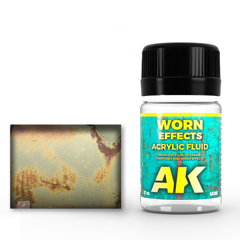 AK Interactive - Auxiliary - Worn Effects - 35ml