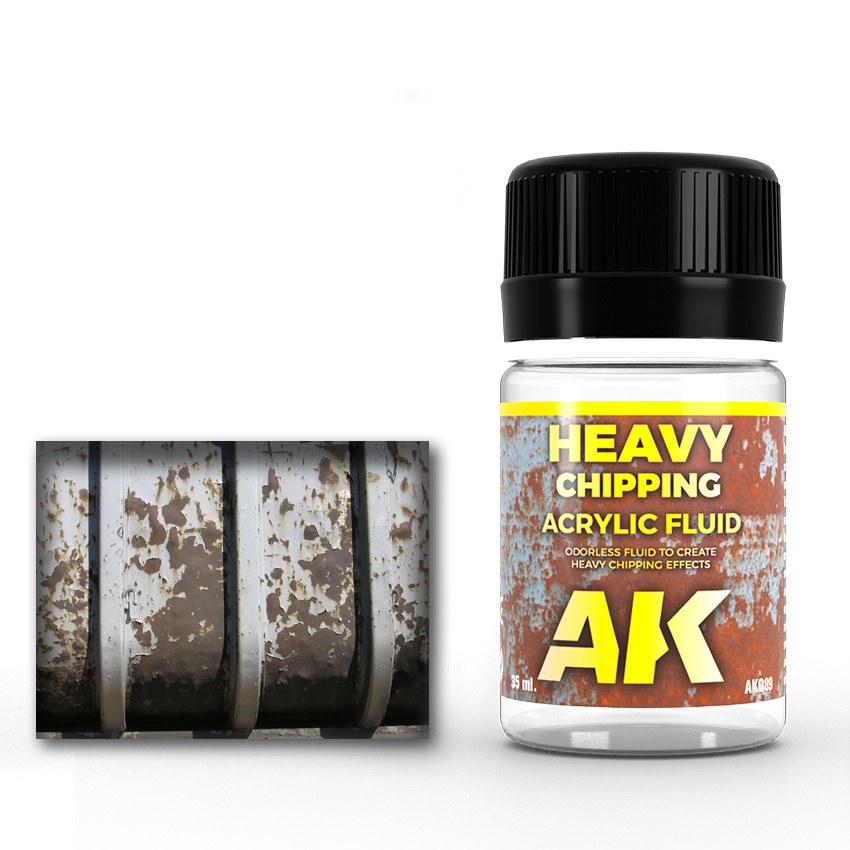 AK Interactive - Auxiliary - Heavy Chipping - 35ml