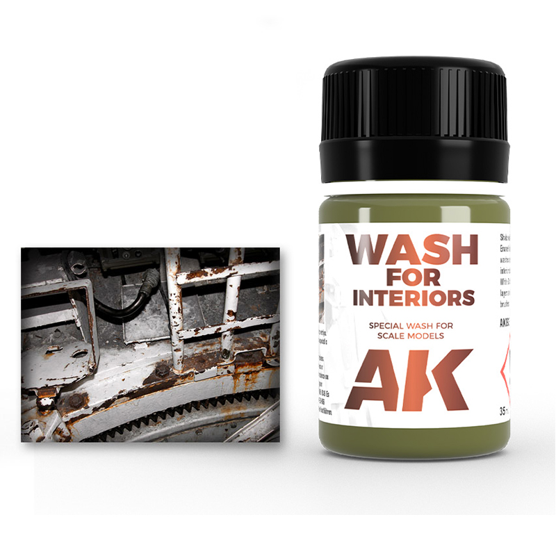 AK Interactive - Wash - Interior - 35ml