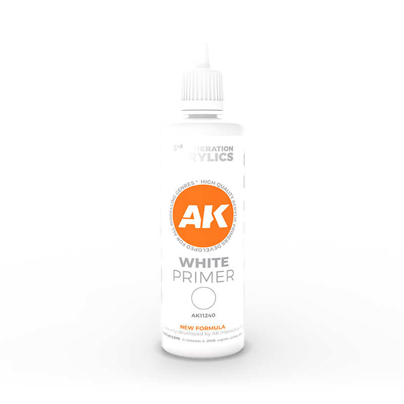 AK Interactive - White Primer - 100ml