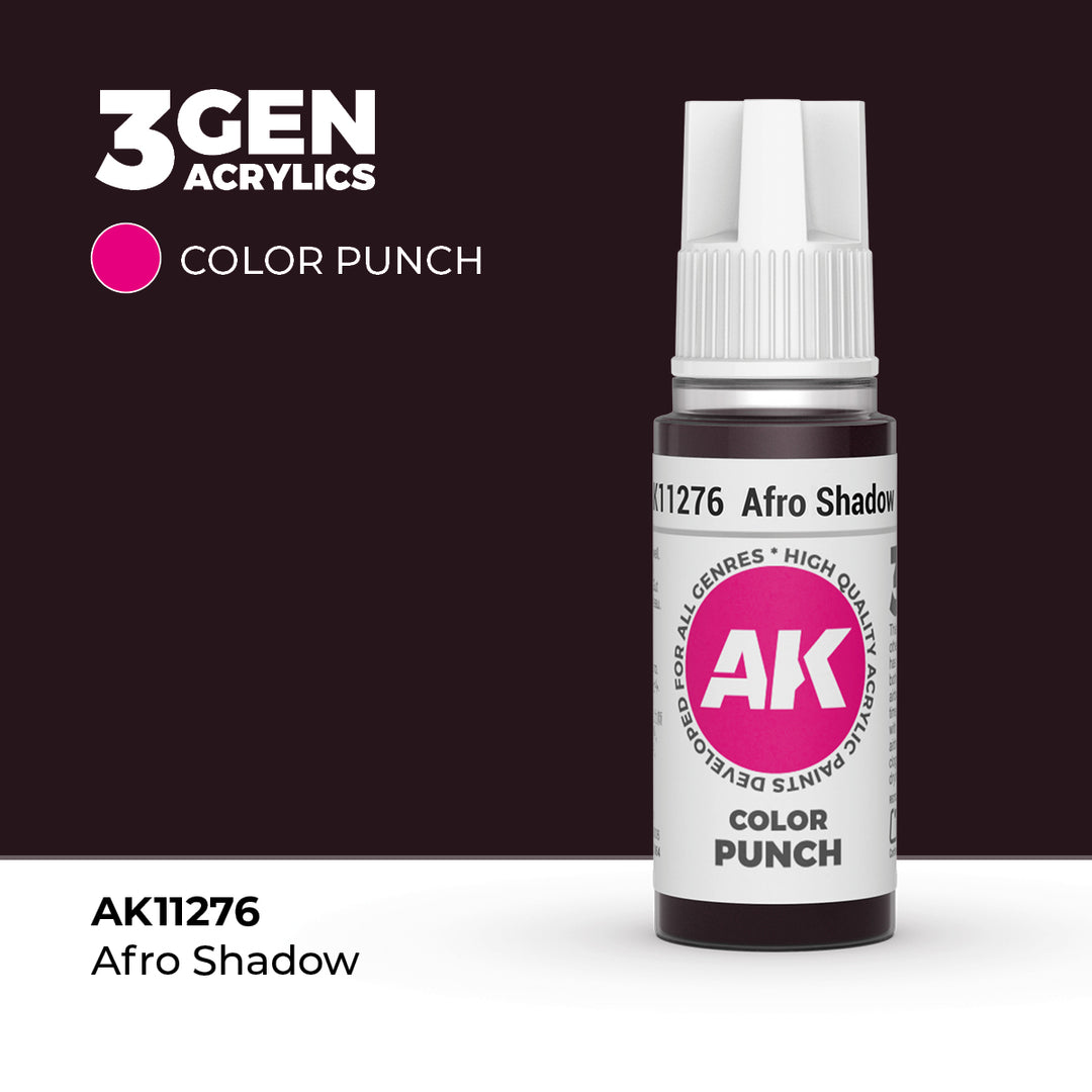 AK Interactive - 3GEN Acrylics - Afro Shadow AK11276