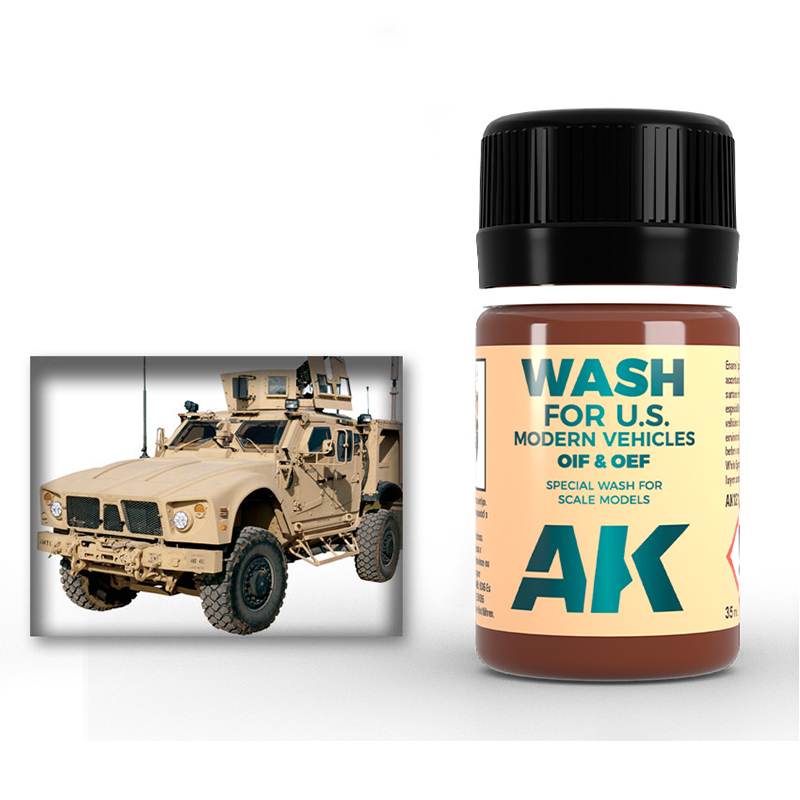 AK Interactive - Wash - US Vehicles - 35ml