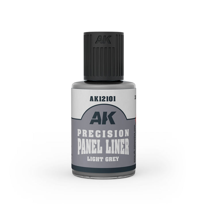 AK Interactive - Precision Paneliner - Light Grey - 30ml