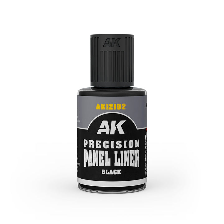 AK Interactive - Precision Paneliner - Black - 30ml