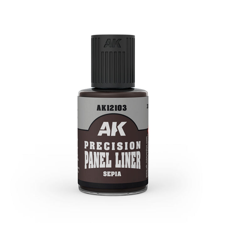 AK Interactive - Precision Paneliner - Dark Brown - 30ml