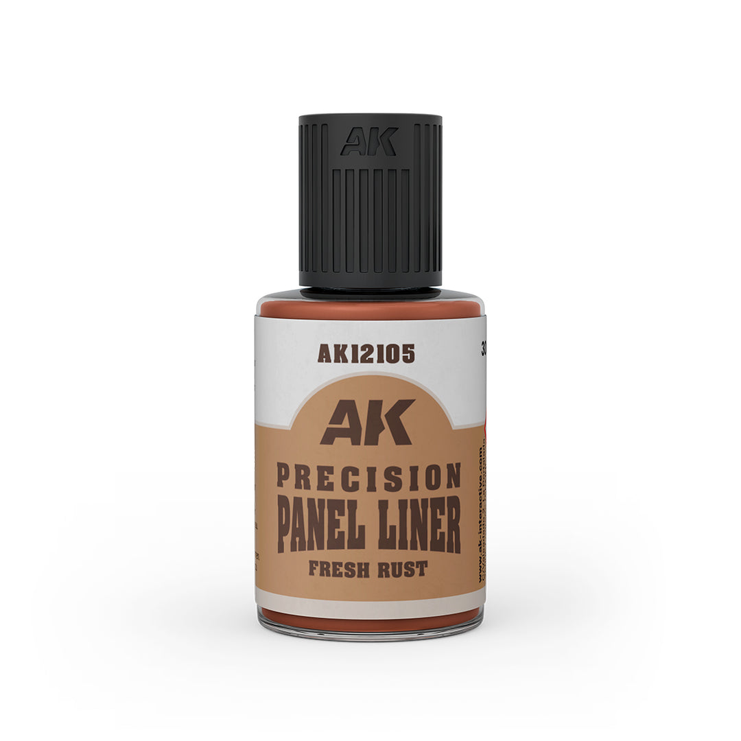 AK Interactive - Precision Paneliner - Fresh Rust - 30ml