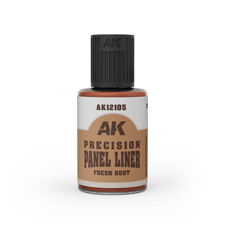 AK Interactive - Precision Paneliner - Fresh Rust - 30ml
