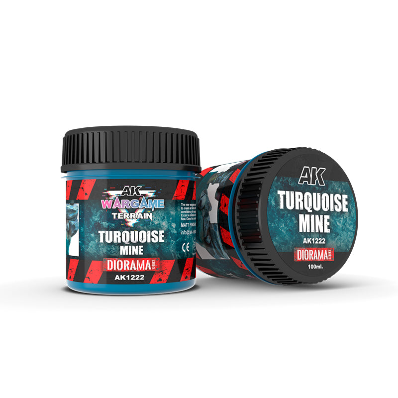 AK Interactive - Wargame Terrains - Turquoise Mine - 100ml