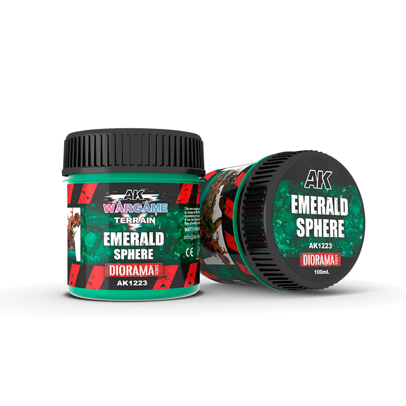 AK Interactive - Wargame Terrains - Emerald Sphere - 100ml