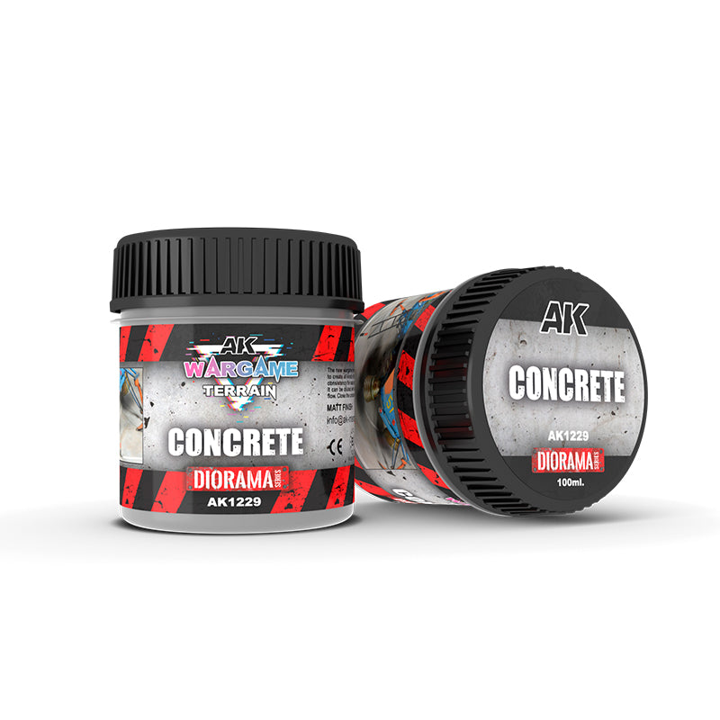 AK Interactive - Wargame Terrains - Concrete - 100ml