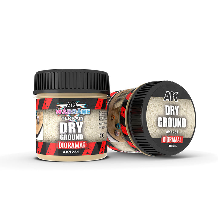 AK Interactive - Wargame Terrains - Dry Ground - 100ml