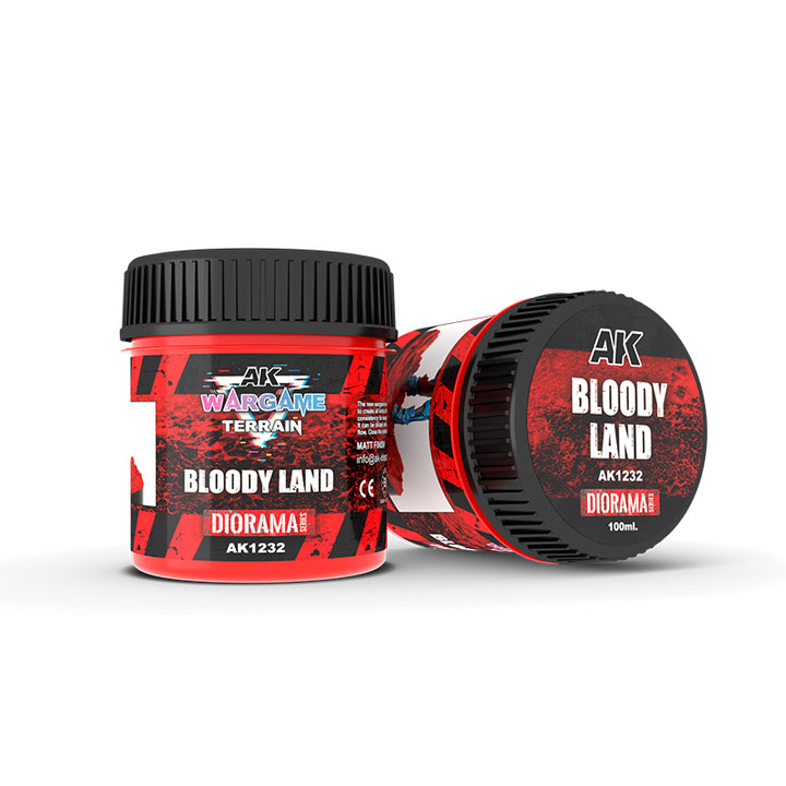 AK Interactive - Wargame Terrains - Bloody Land - 100ml