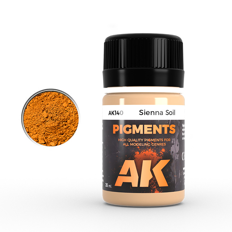 AK Interactive - Pigments - Sienna Soil - 35ml