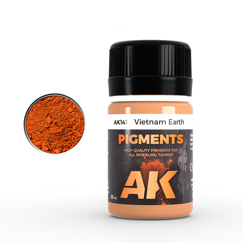AK Interactive - Pigments - Vietnam Earth - 35ml
