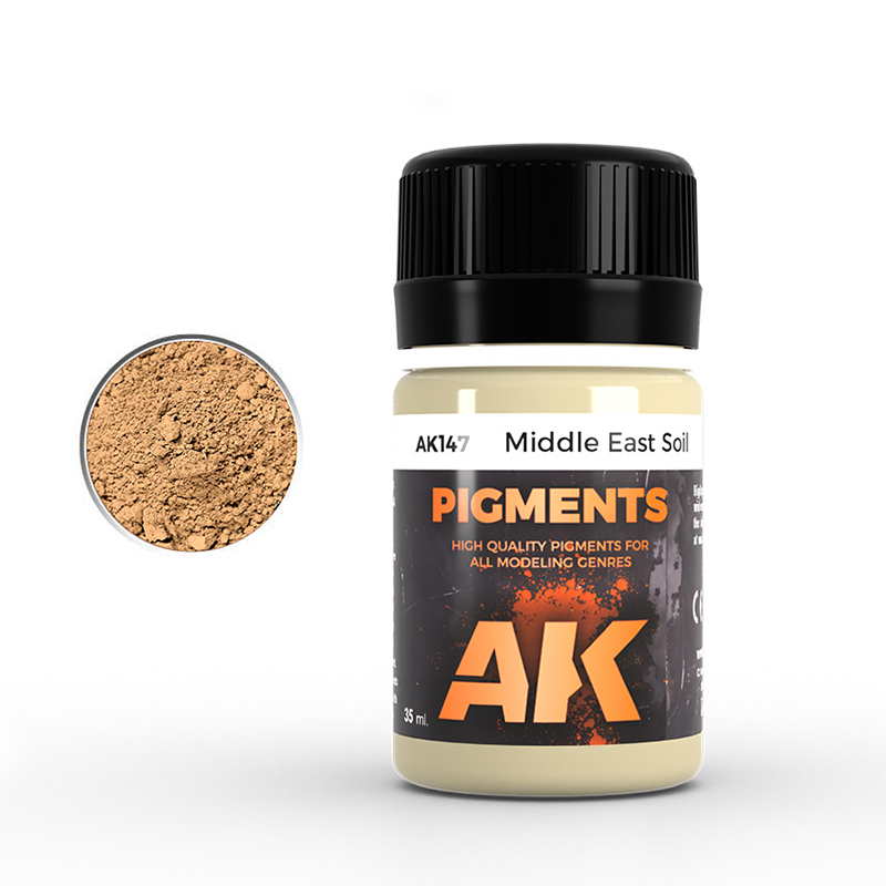 AK Interactive - Pigments - Middle East Soil - 35ml