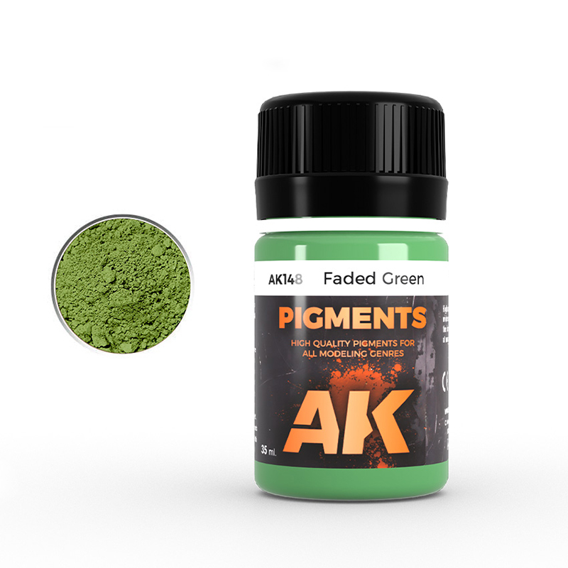 AK Interactive - Pigments - Faded Green - 35ml