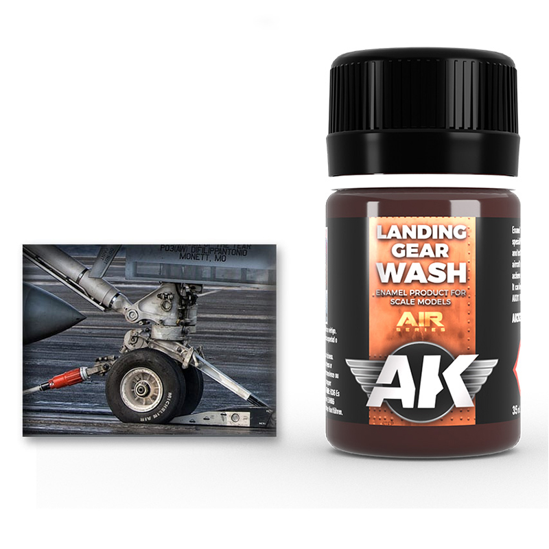 AK Interactive - Wash - Landing Gear - 35ml