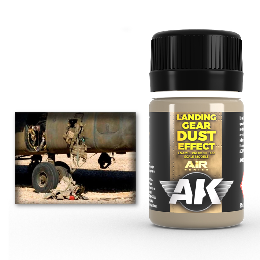 AK Interactive - Nature - Landing Gear Dust - 35ml