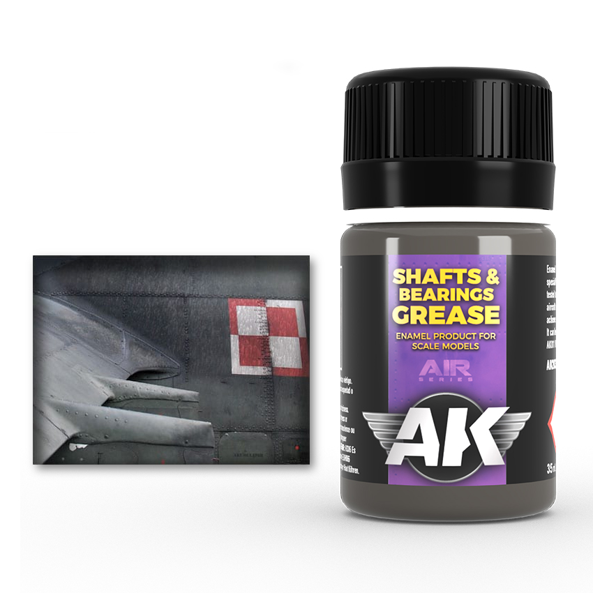 AK Interactive - Wash - Shafts & Bearings - 35ml