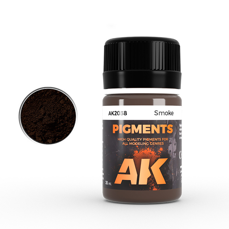 AK Interactive - Pigments - Smoke - 35ml
