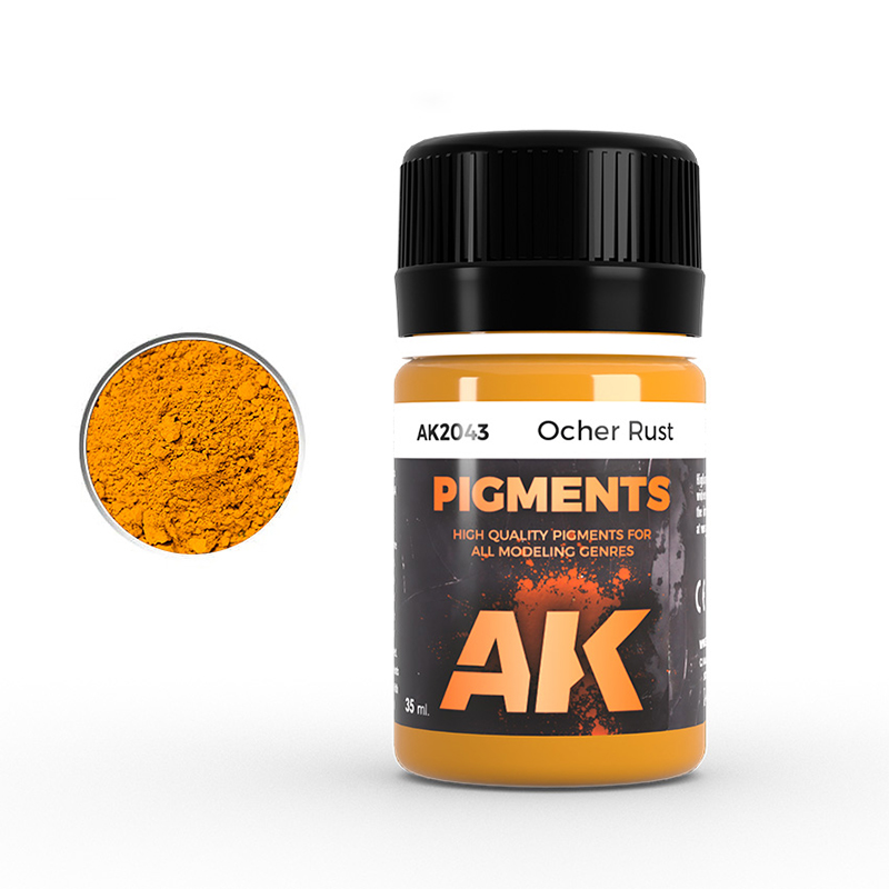 AK Interactive - Pigments - Ocher Rust - 35ml