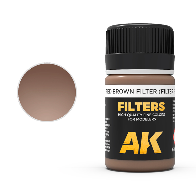 AK Interactive - Filter - Red Brown for Wood - 35ml