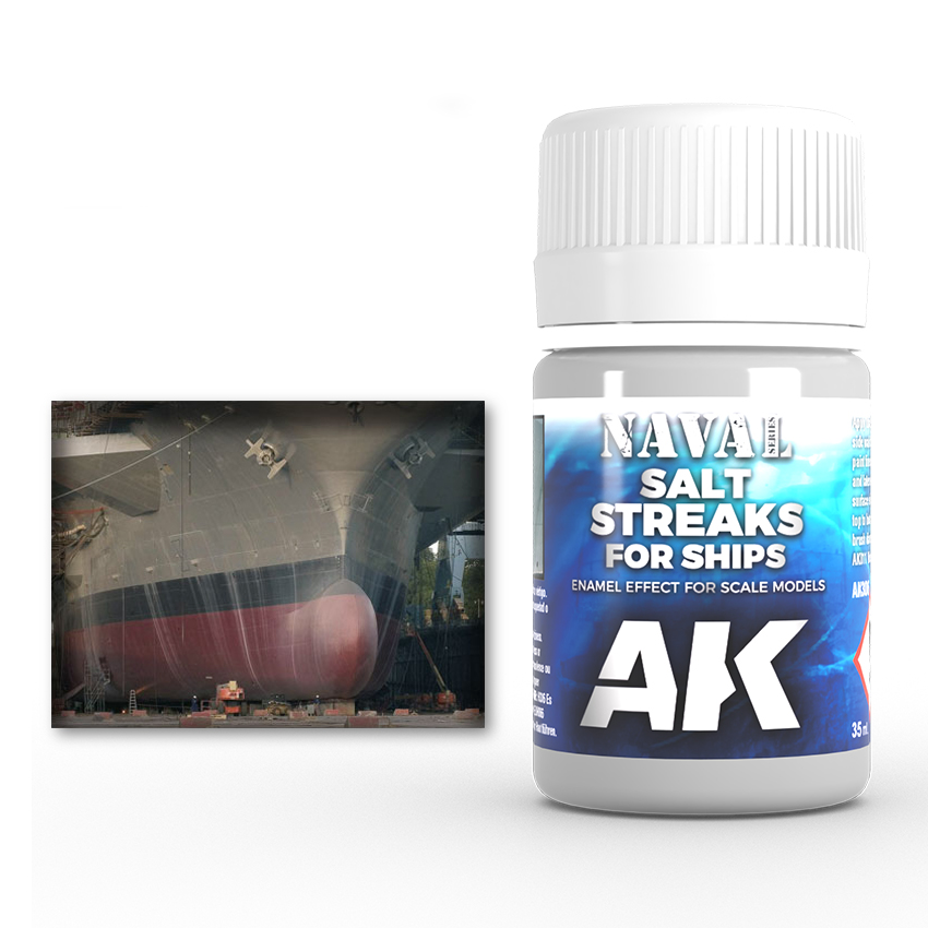 AK Interactive - Streaking - Salt Streaks for Ships - 35ml