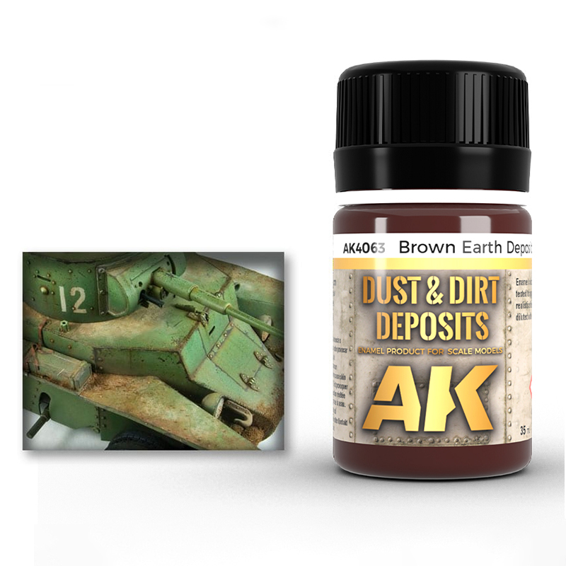AK Interactive - Deposit - Brown Earth - 35ml