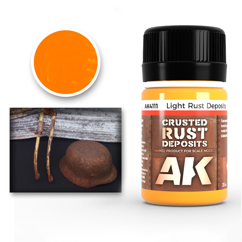 AK Interactive - Deposit - Light Rust - 35ml