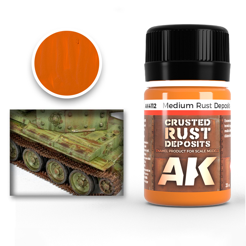 AK Interactive - Deposit - Medium Rust - 35ml
