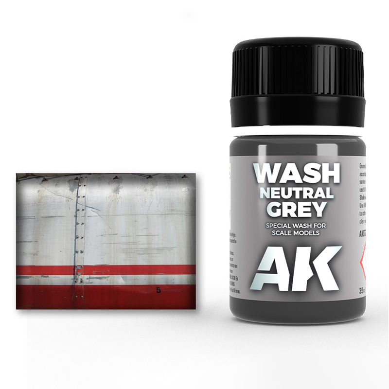 AK Interactive - Wash - Neutral Grey - 35ml
