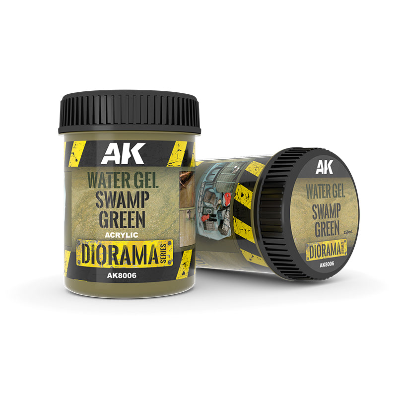 AK Interactive - Water Gel - Swamp Green - 250ml
