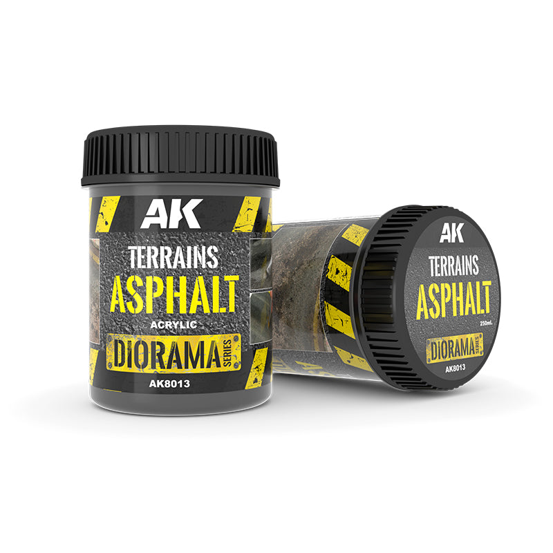 AK Interactive - Terrains - Asphalt - 250ml