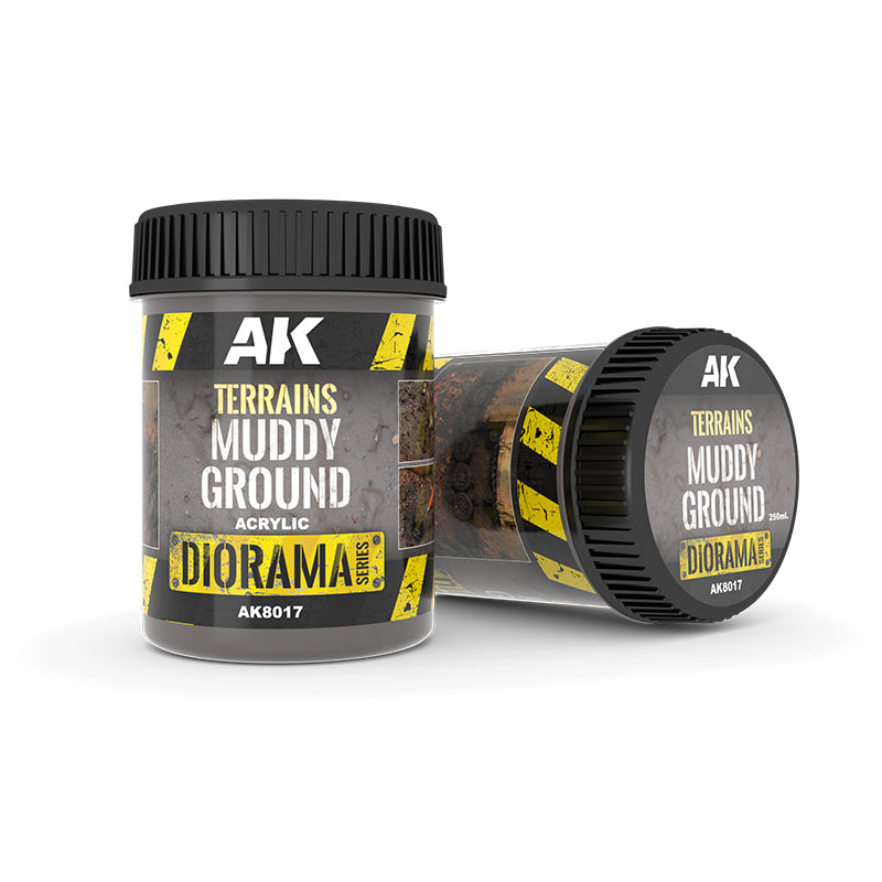 AK Interactive - Terrains - Muddy Ground - 250ml