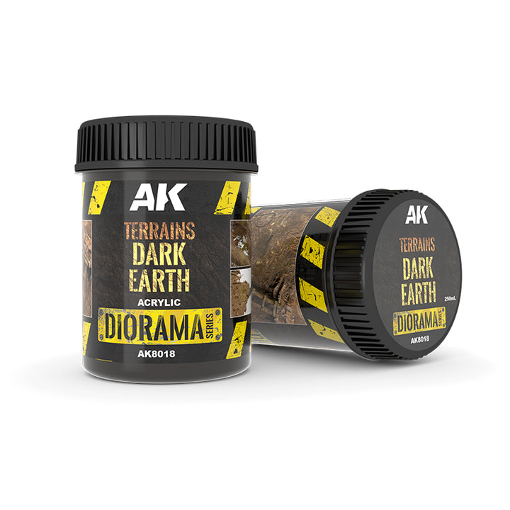 AK Interactive - Terrains - Dark Earth - 250ml