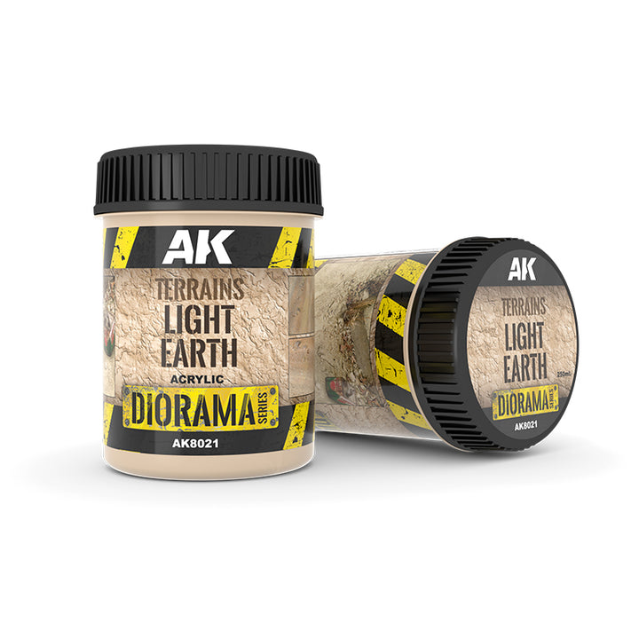 AK Interactive - Terrains - Light Earth - 250ml
